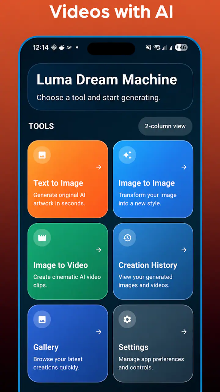 Luma Dream Machine screenshot 1