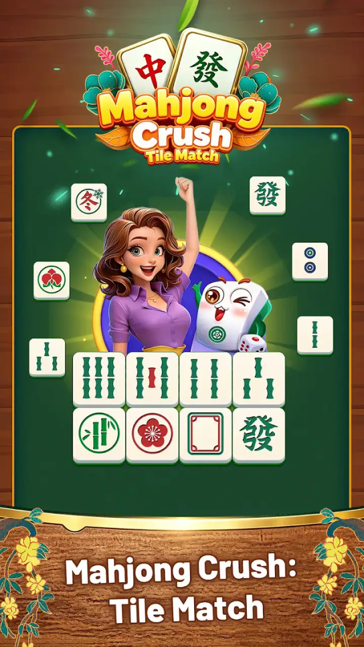 Mahjong Crush: Tile Match screenshot 1