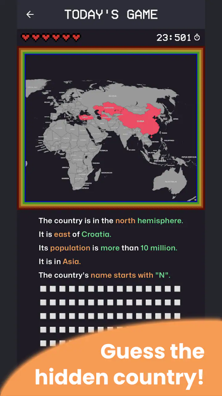 MapGame screenshot 1
