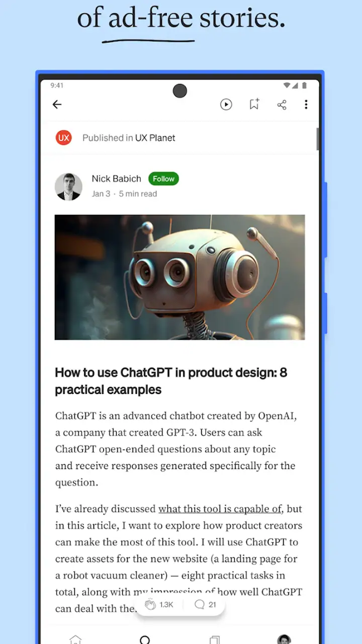Medium screenshot 1
