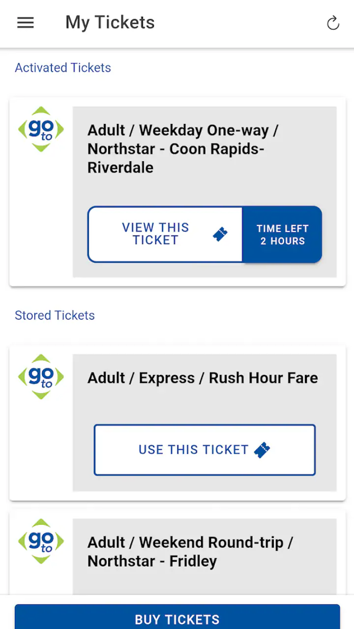 Metro Transit screenshot 1