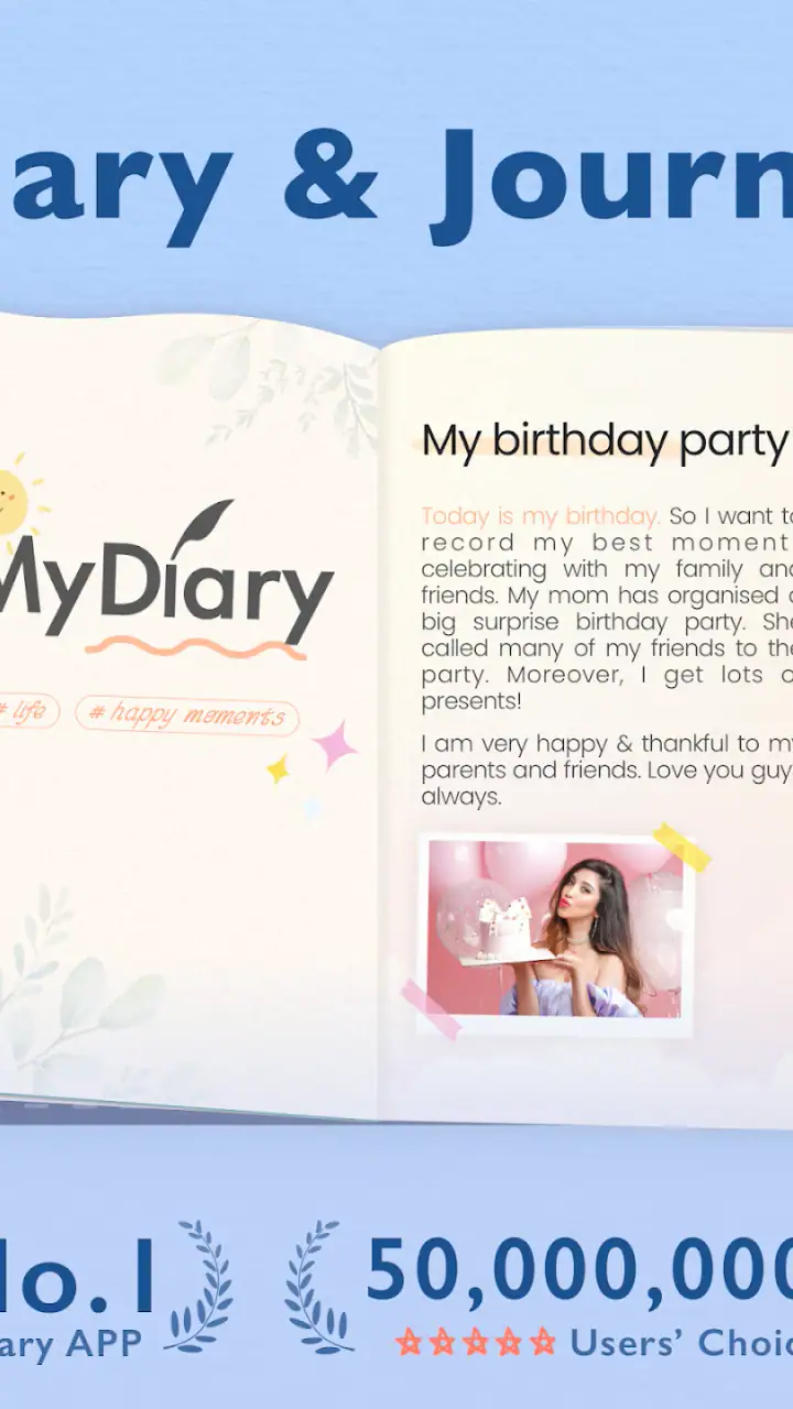My Diary - Daily Diary Journal screenshot 1