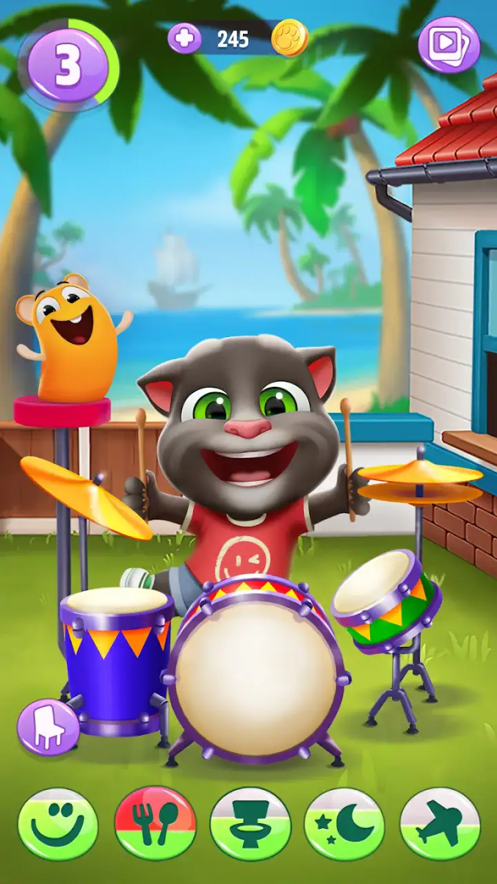 My Talking Tom 2: Pet Game screenshot 1
