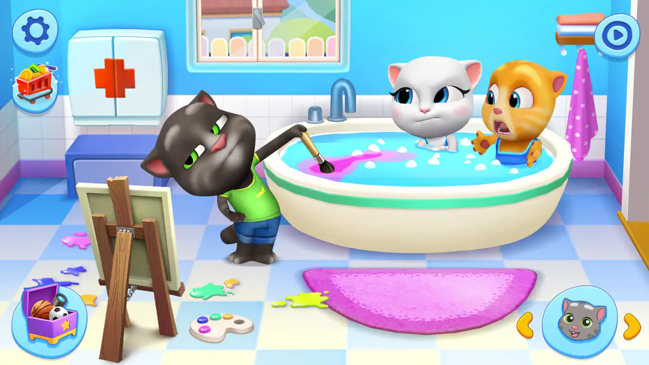 My Talking Tom Friends screenshot 1