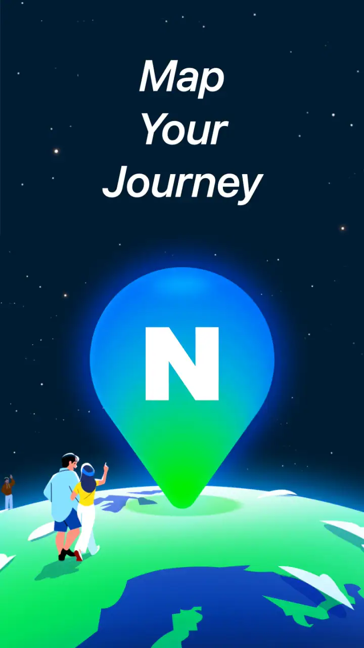 NAVER Maps, Navigation screenshot 1