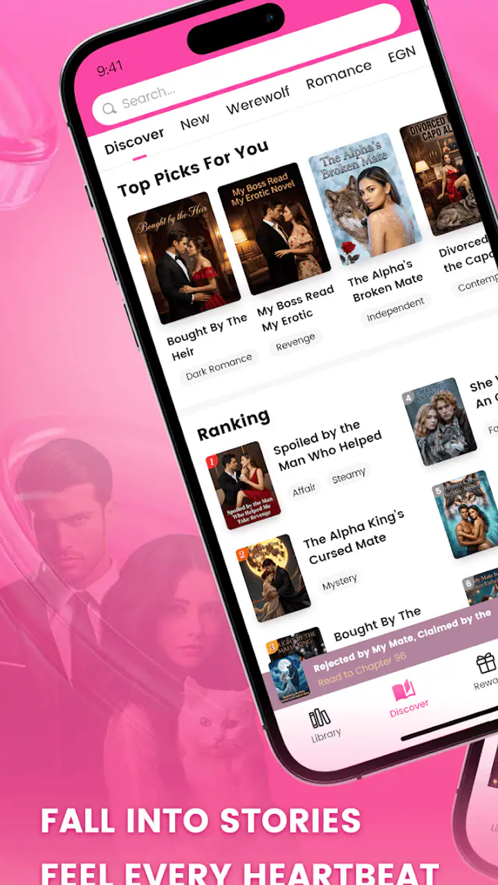 NovelMist - Novels & Stories screenshot 1