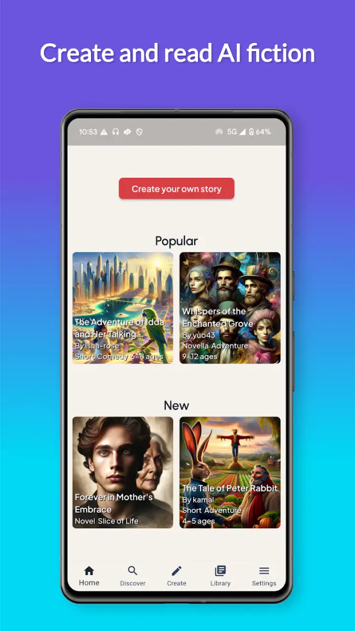 Okudu AI - Create Stories screenshot 1