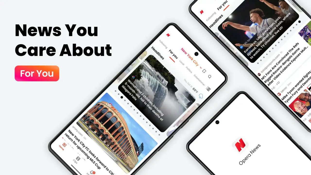 Opera News: breaking & local screenshot 1