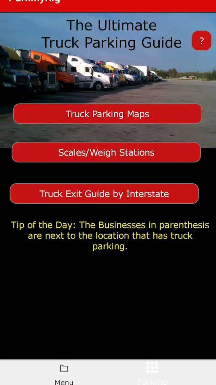 ParkMyRig, Truck Parking Guide screenshot 1