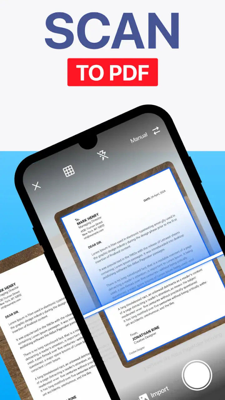 PDF Scanner app - TapScanner screenshot 1