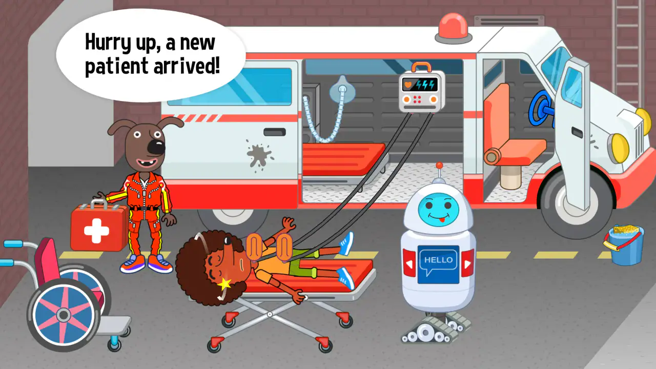 Pepi City: Hospital Life screenshot 1