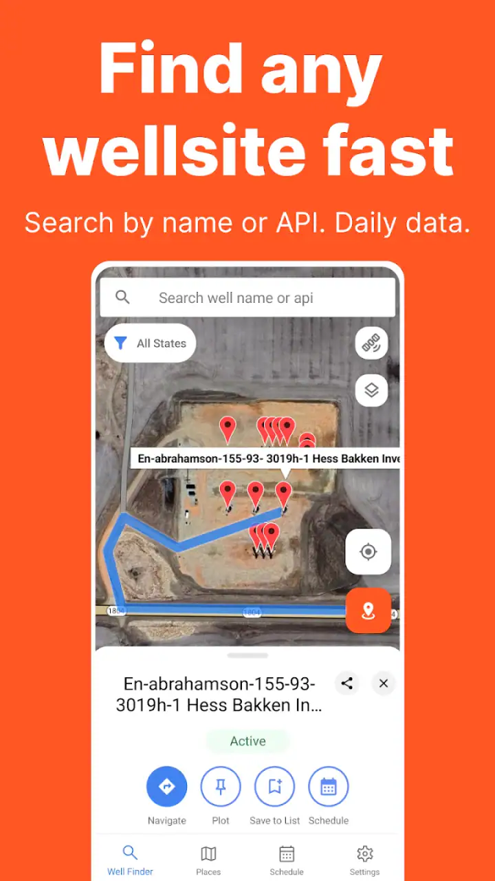 Petrix Maps Oilfield Navigator screenshot 1
