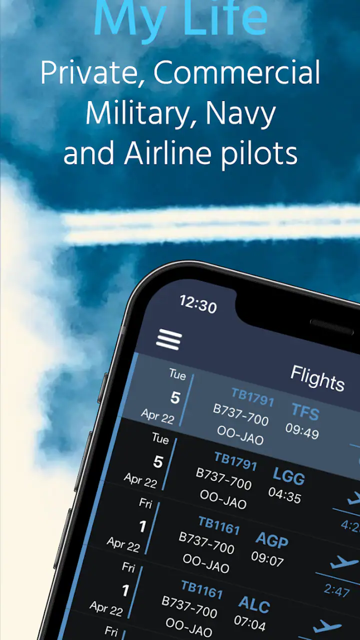 PILOTLOG - CrewLounge AERO screenshot 1