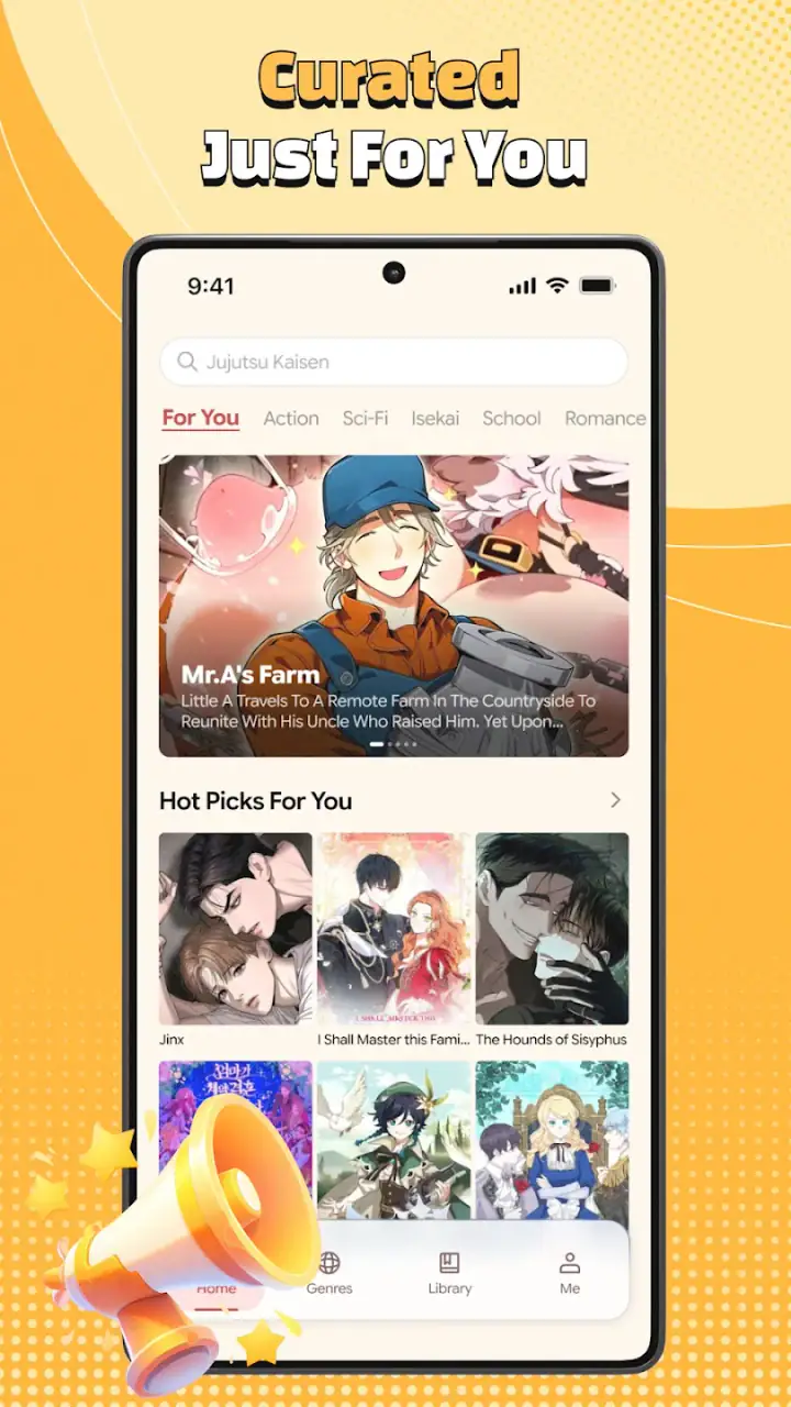 Qivora: Comic Reader screenshot 1