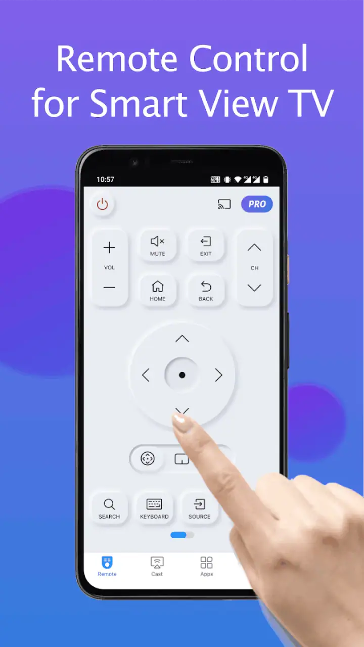 Remote for Smart Samsung TV screenshot 1