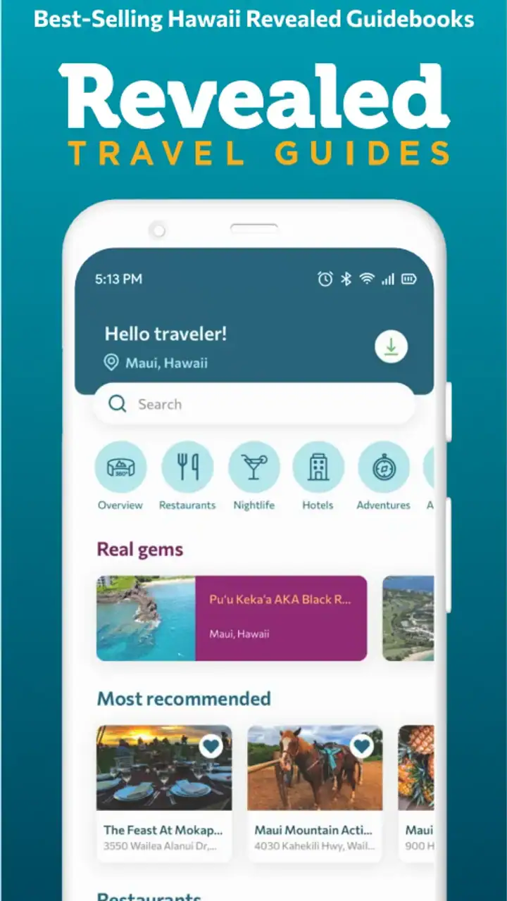 Revealed Travel Guides screenshot 1