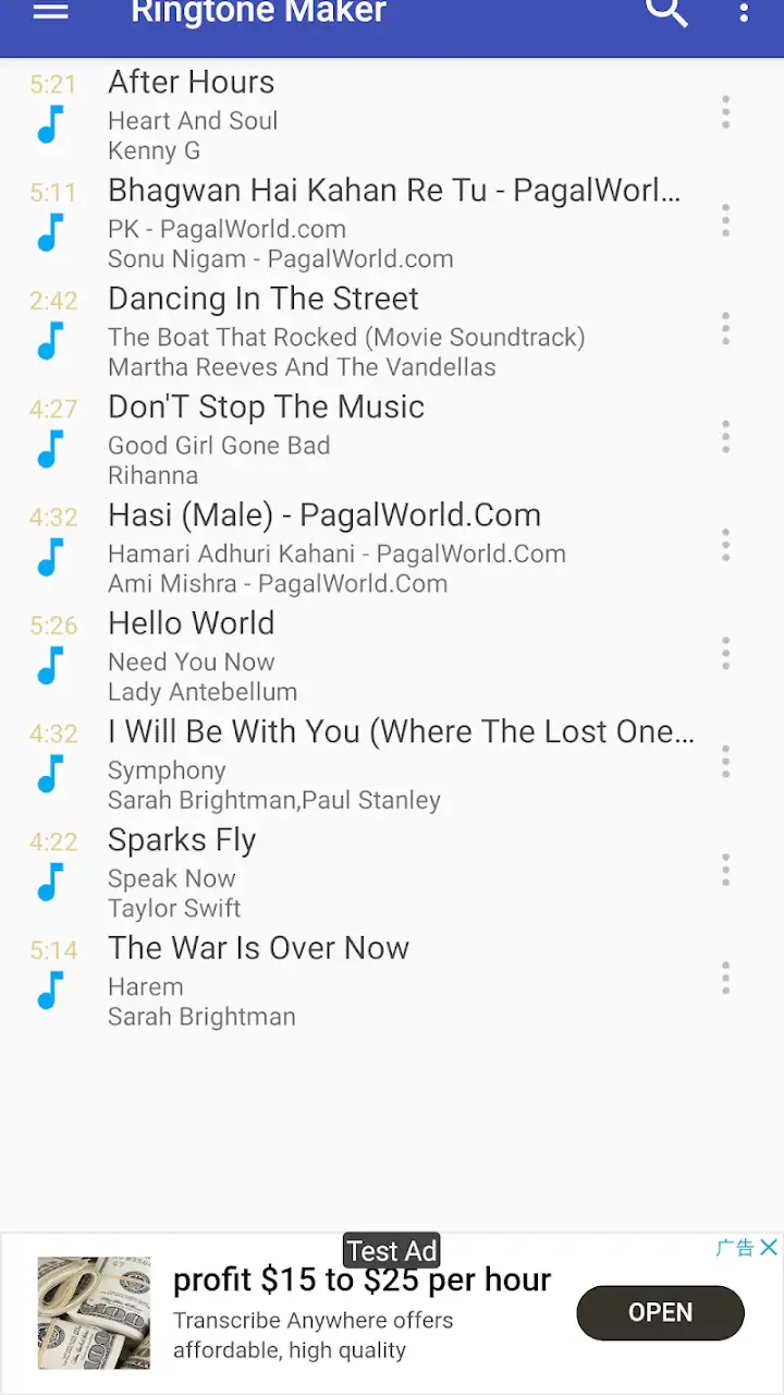 Ringtone Maker:create ringtone screenshot 1