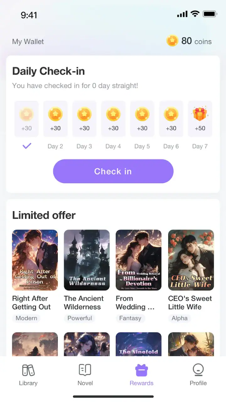 Rocnovel screenshot 1