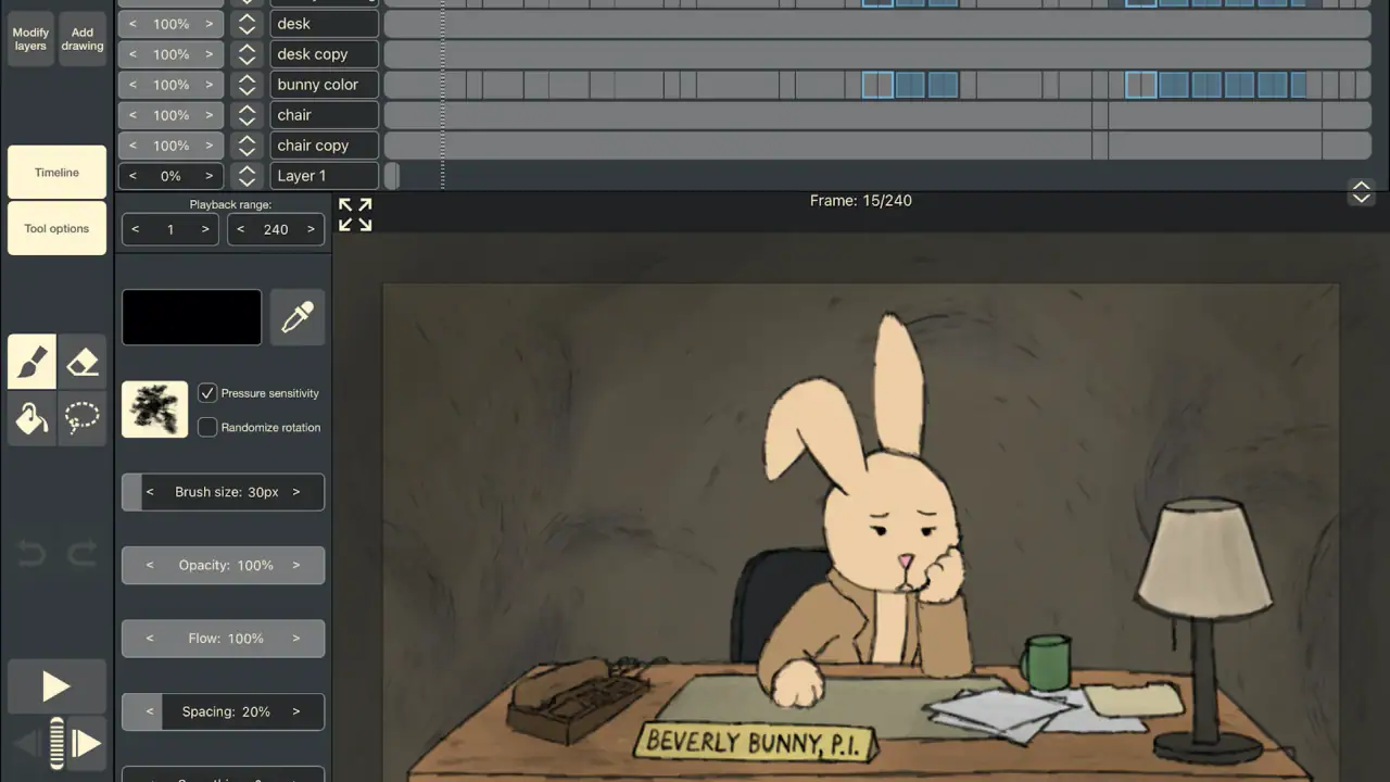 RoughAnimator - animation app screenshot 1