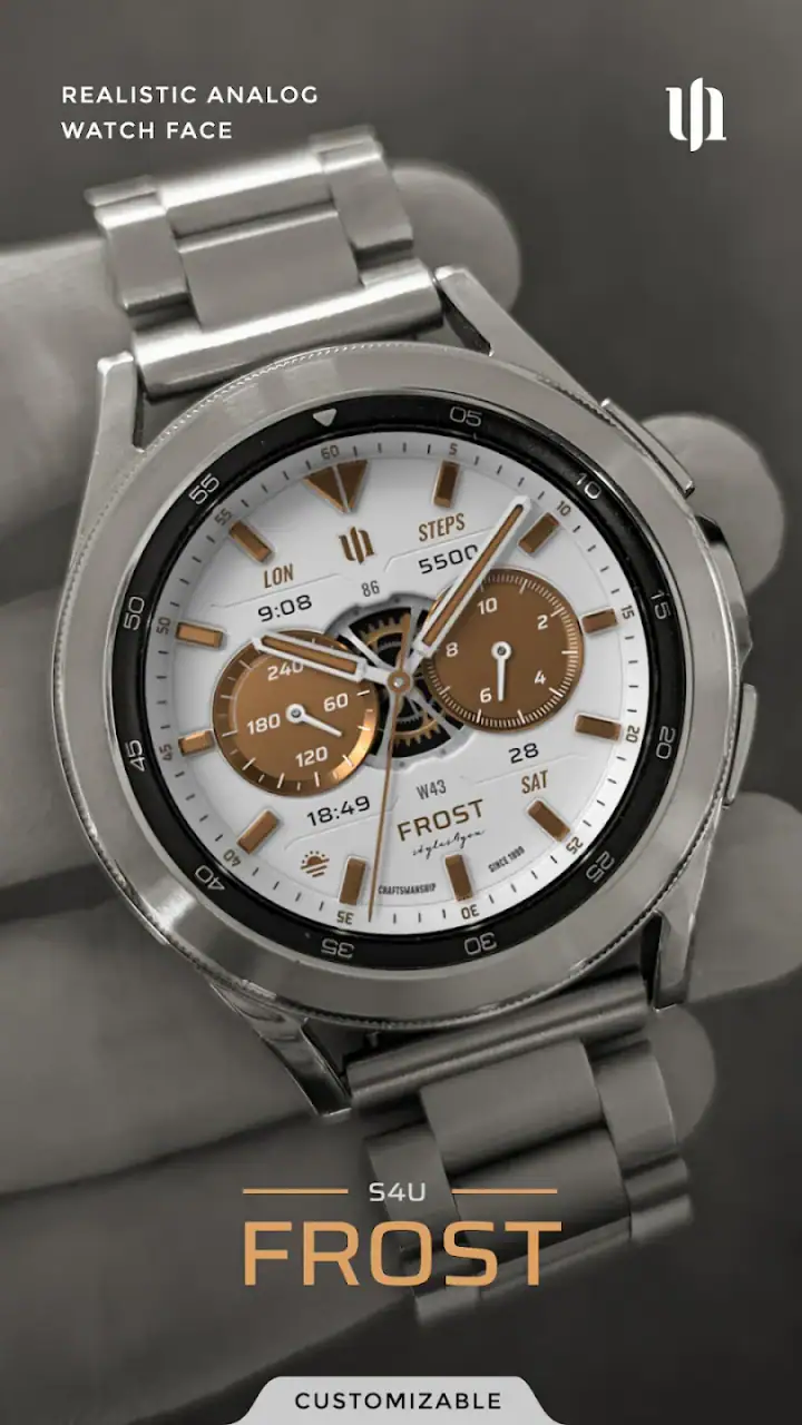 S4U Frost - classic watch face screenshot 1