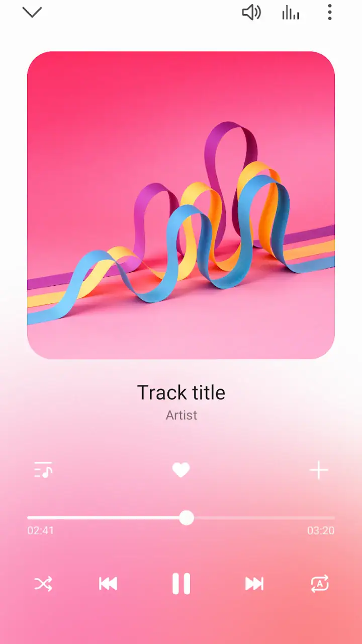 Samsung Music screenshot 1