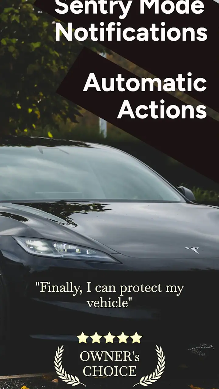 Sentry Pro for Tesla screenshot 1