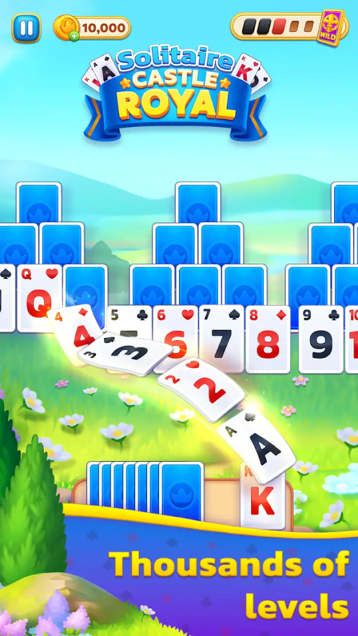 Solitaire Castle Royal: Cards screenshot 1