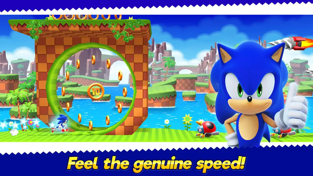 Sonic Runners Adventure game screenshot 1