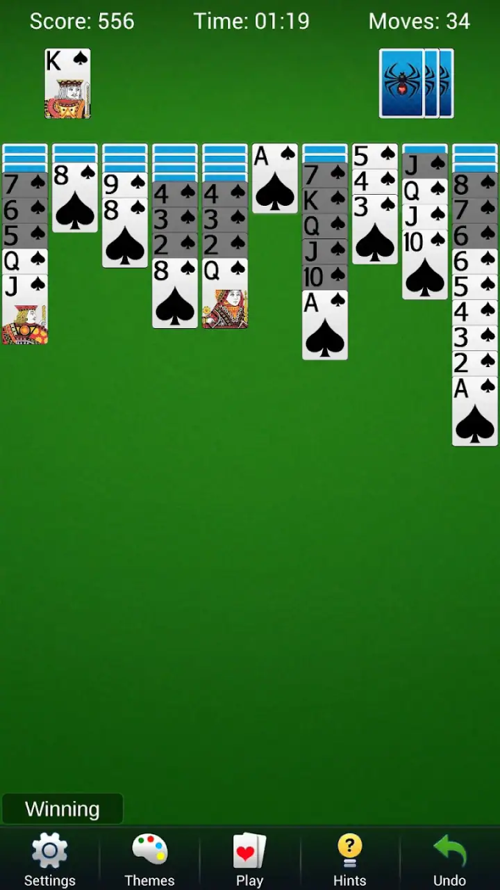Spider Solitaire: Card Games screenshot 1