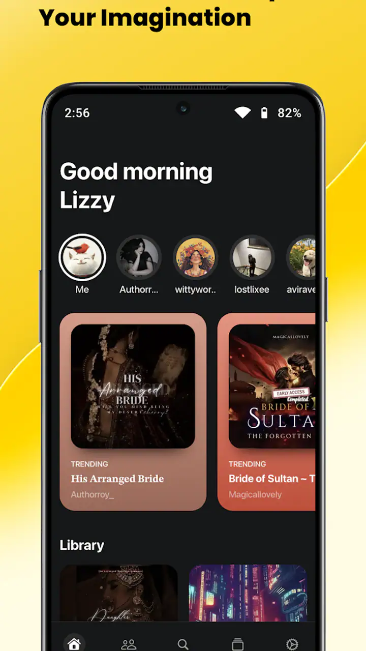 Stck Reader – Stories Your Way screenshot 1