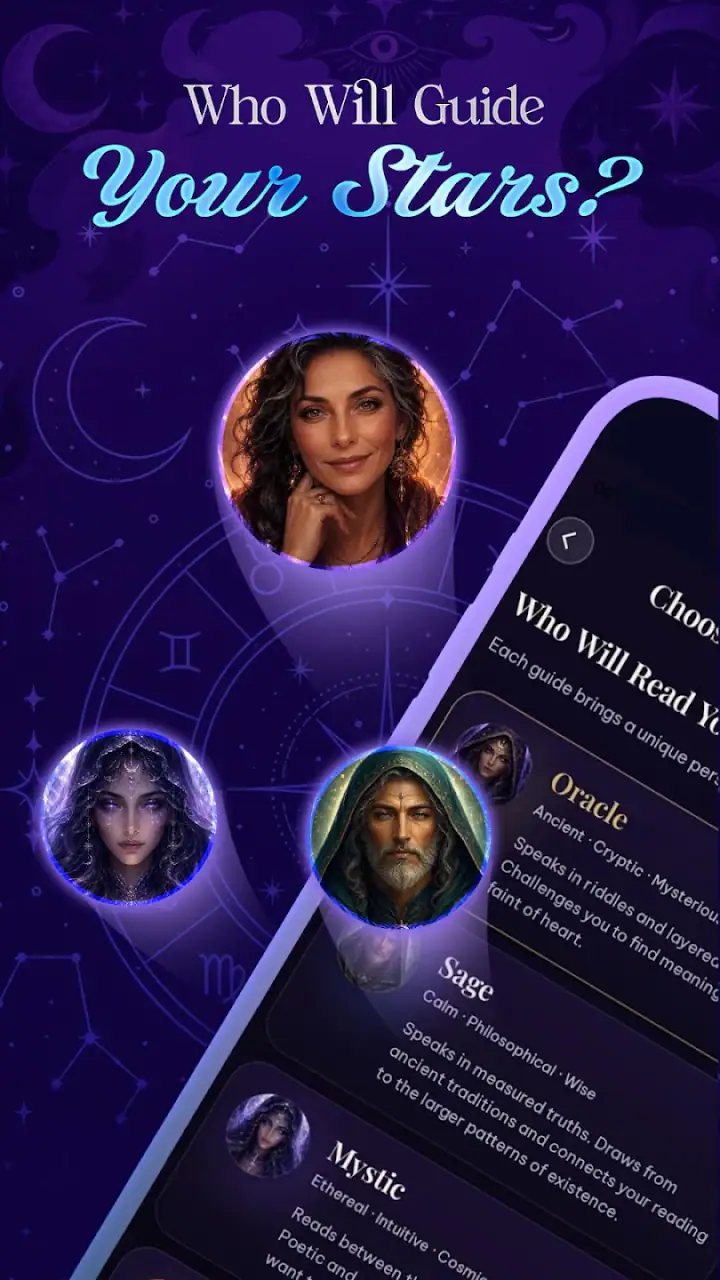 Tarova: Astral Tarot & Zodiac screenshot 1