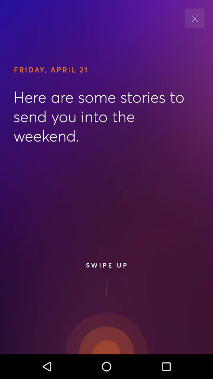 TODAY screenshot 1