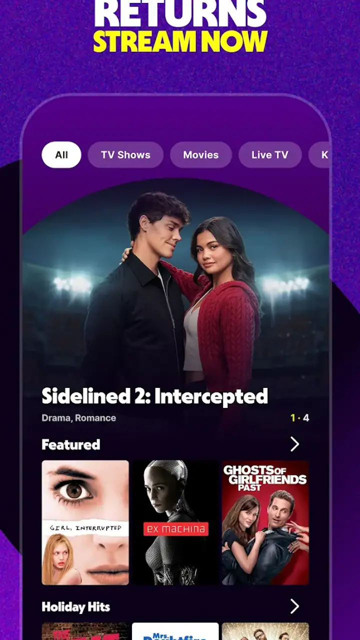 Tubi: Free Movies & Live TV screenshot 1