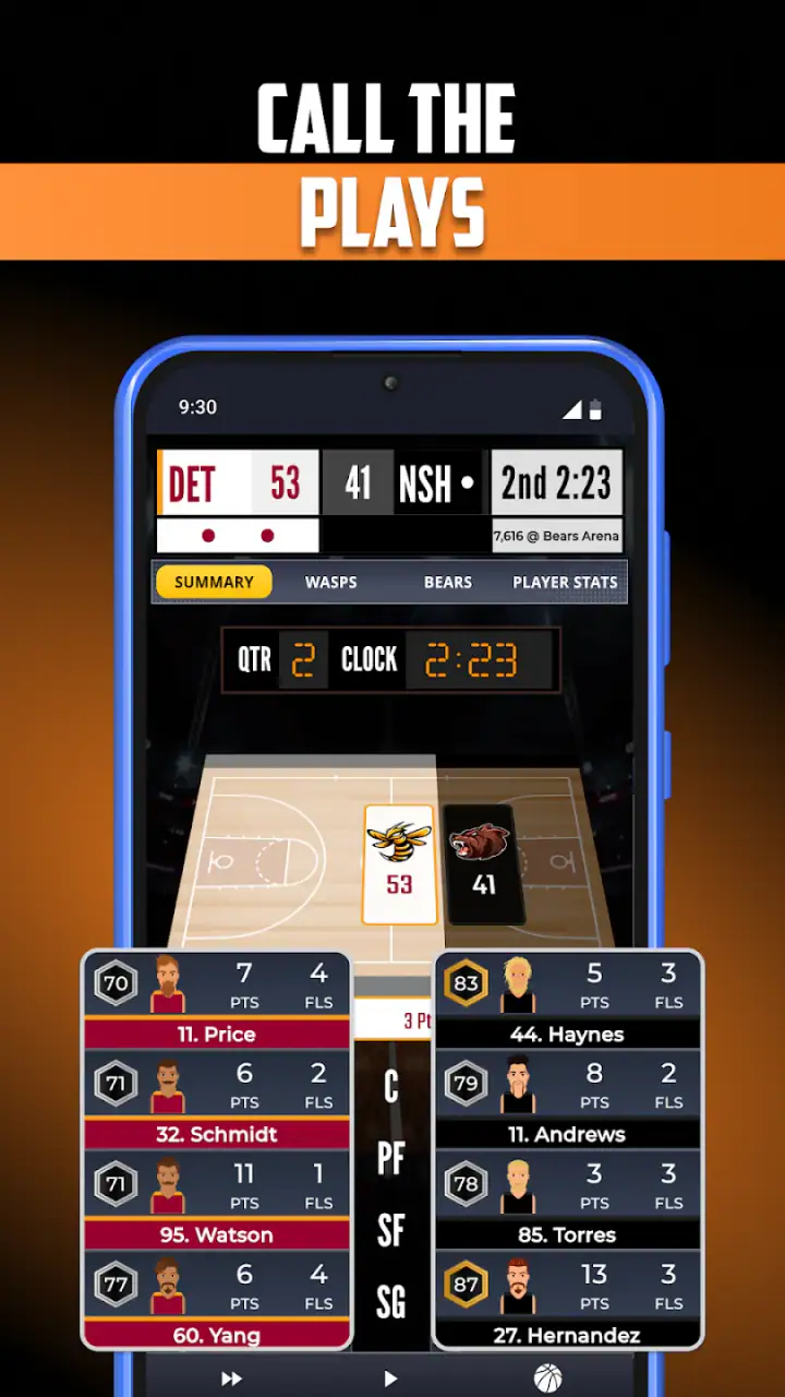 Ultimate Pro Basketball GM screenshot 1