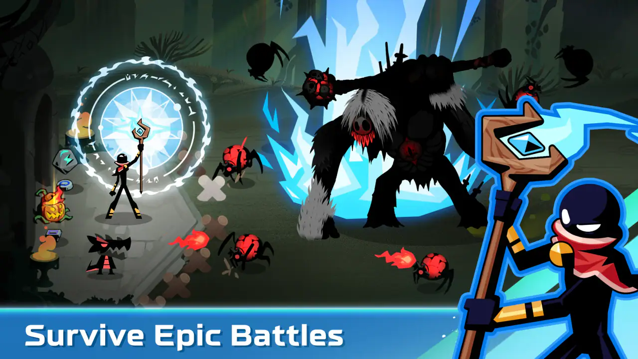 Stickman Defense: Survival TD screenshot 1