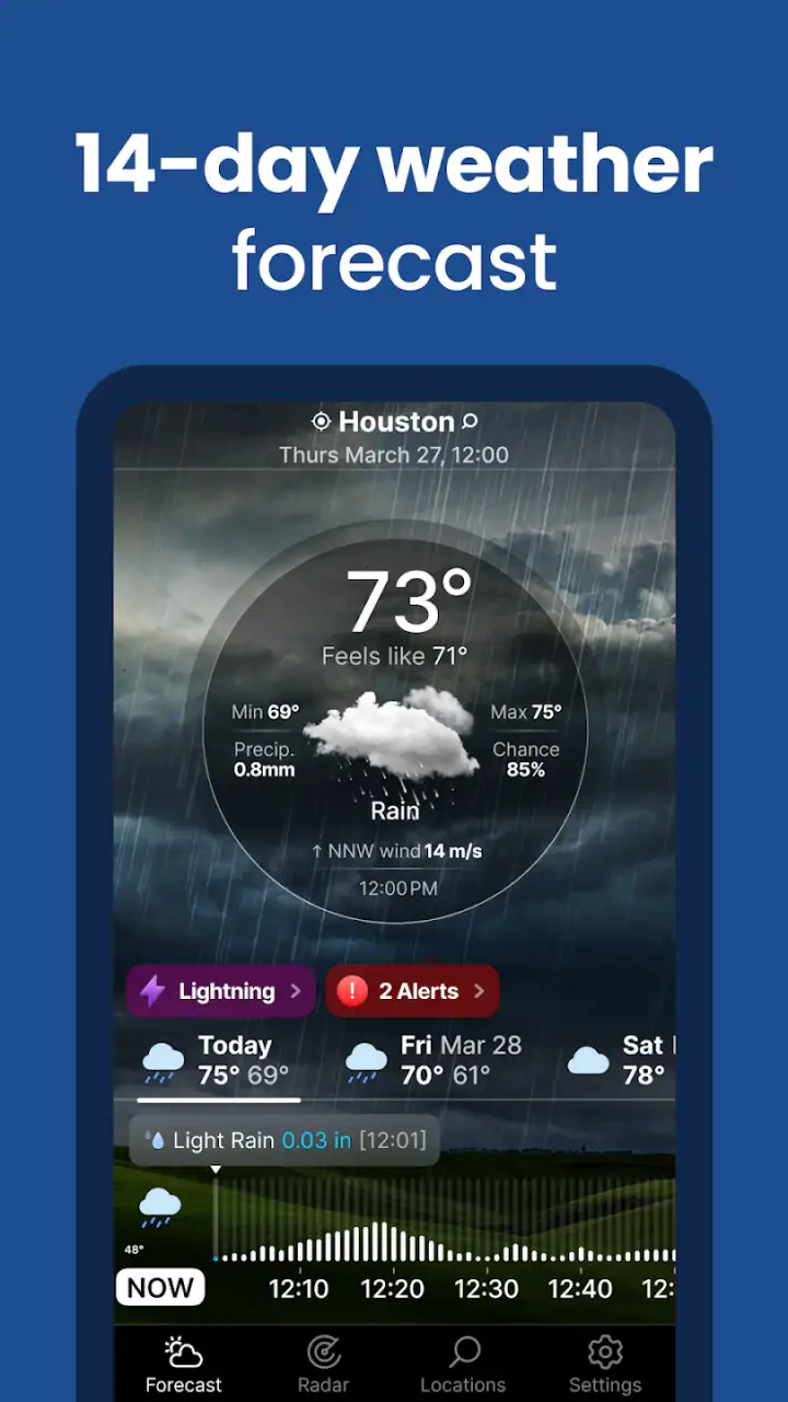 Weather Live° screenshot 1