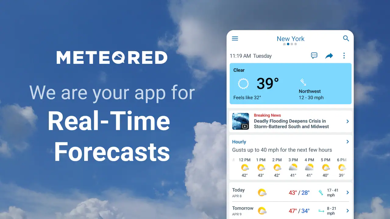 Weather Radar - Meteored News screenshot 1