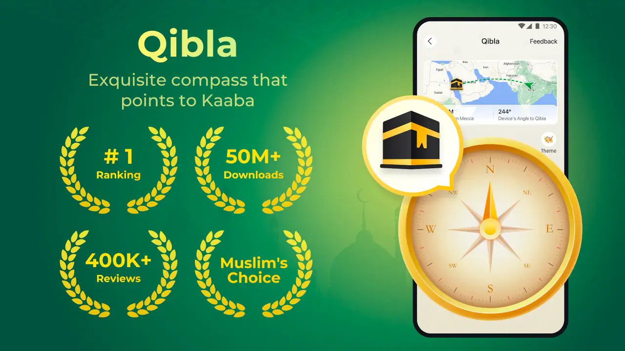 WeMuslim: Athan, Qibla&Quran screenshot 1