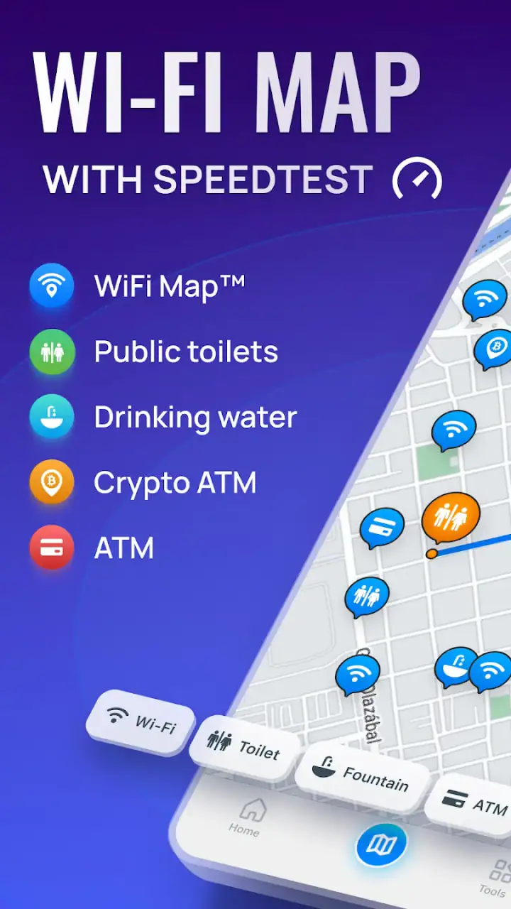 WiFi Map: Free Wi-Fi Near You screenshot 1