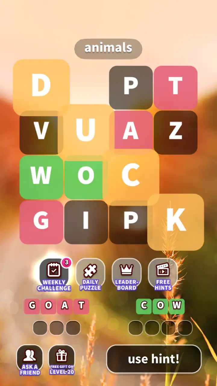 WordWhizzle Pop screenshot 1