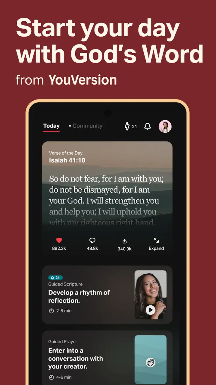 YouVersion Bible App + Audio screenshot 1