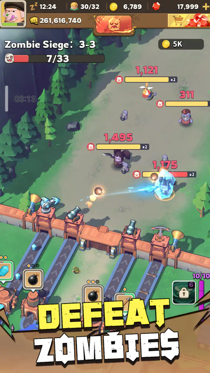 Zomline Survival screenshot 1