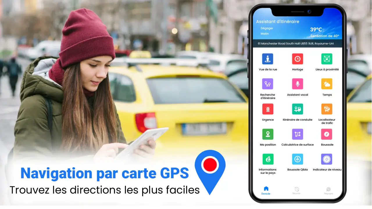 Itinéraire Carte La navigation screenshot 1